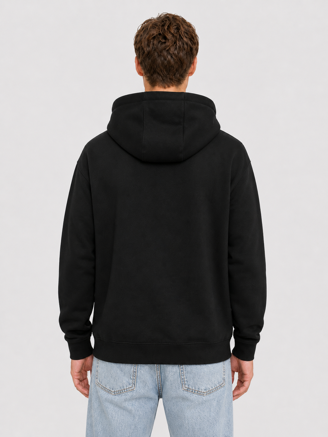 hoodie black back