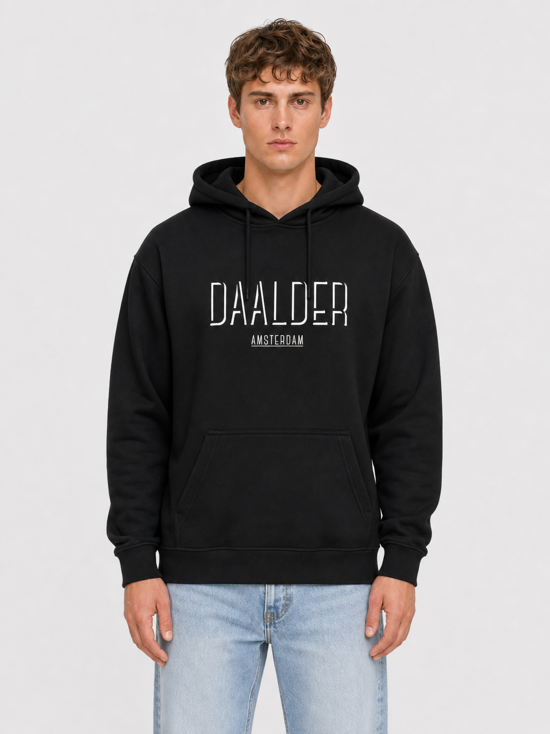hoodie black front