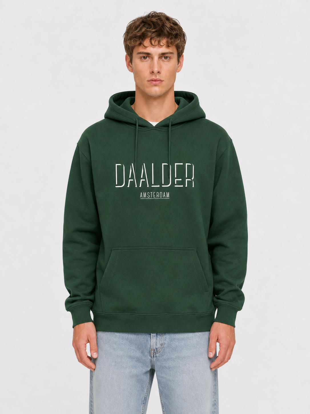 hoodie green front