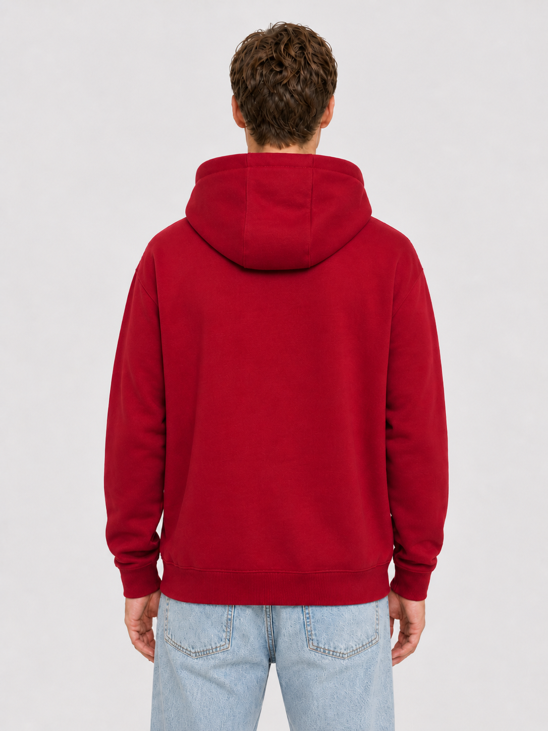 hoodie red back