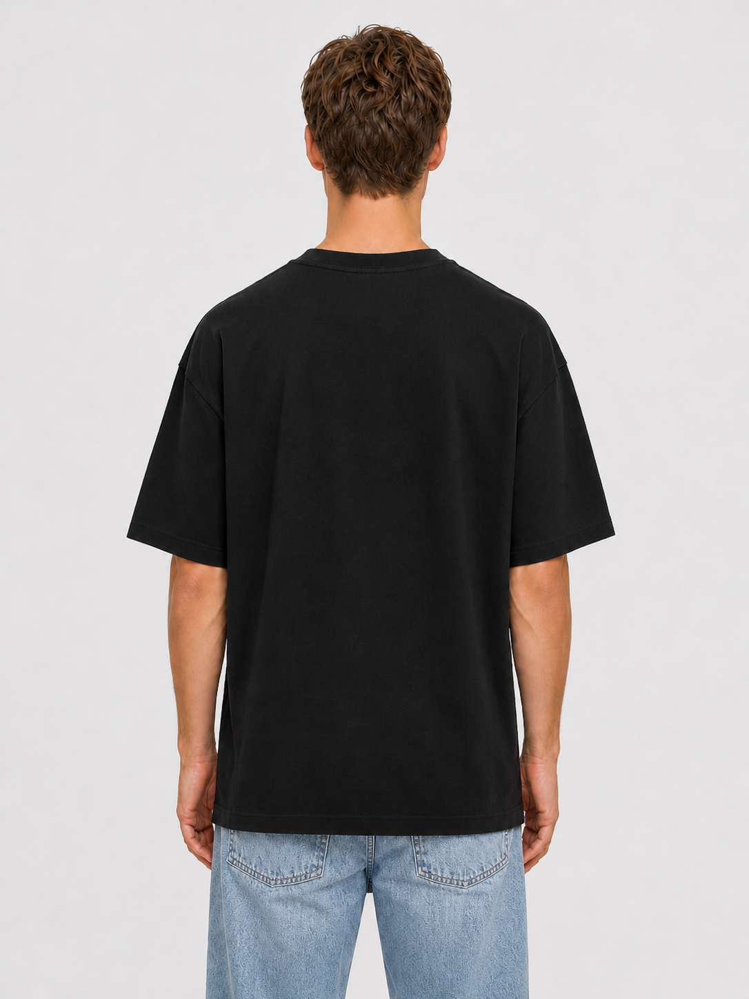 tshirt black back
